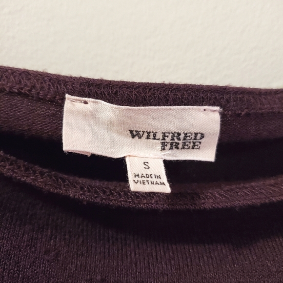 Wilfred Free - Off Shoulder Crop Top - Size S - Picture 2 of 6